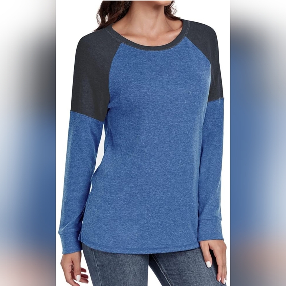 Women's Blue Long Sleeve, brand new